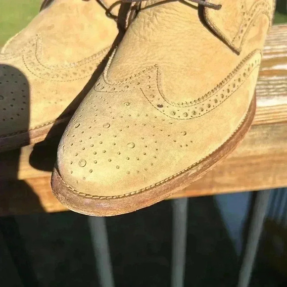 Gordon Rush Stafford wingtip Leather Ankle Boot, Men's 42.5/9 - Picture 3 of 8